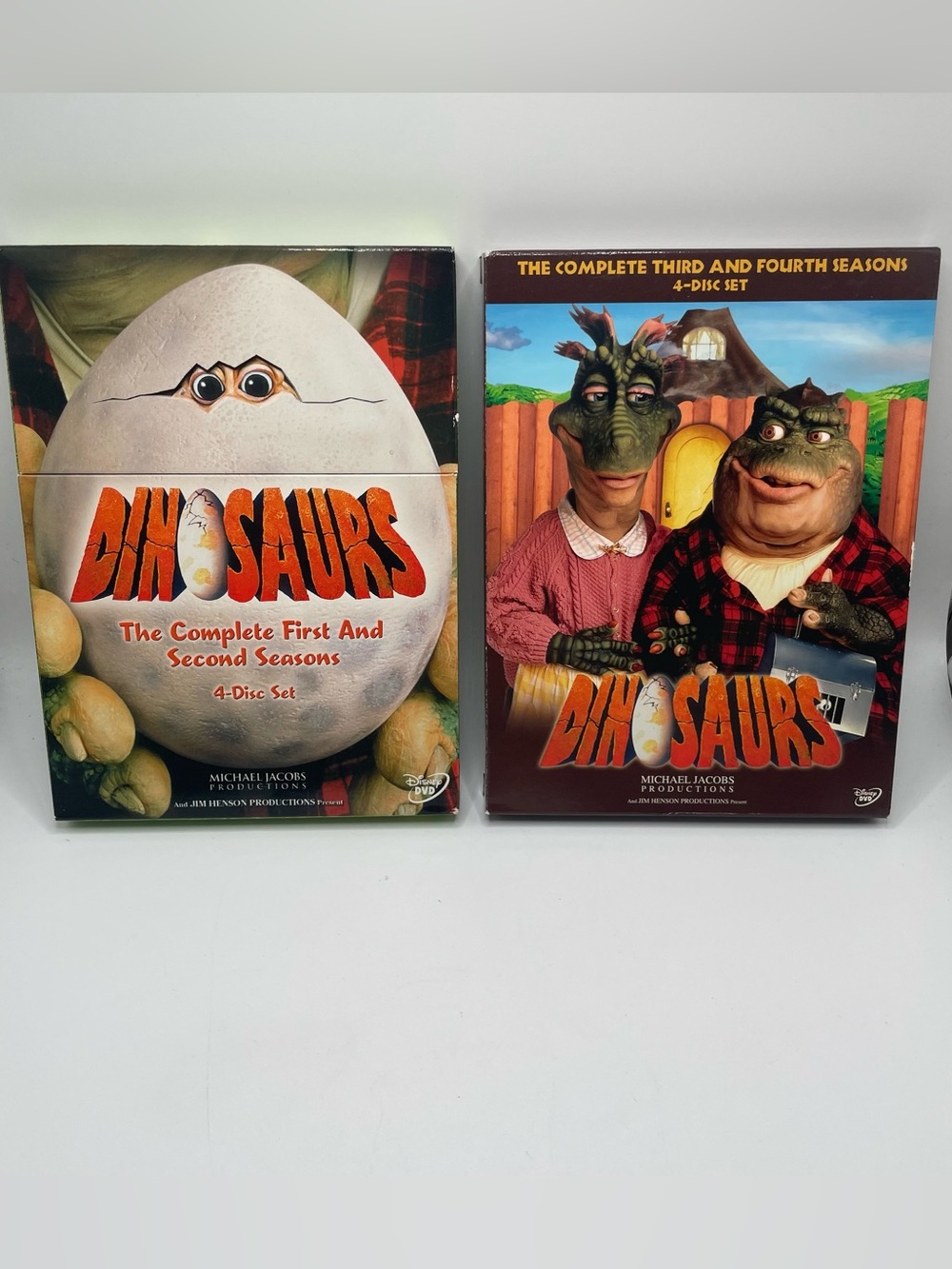 Dinosaurs Complete Seasons 1-4 DVD Set - Brown & White